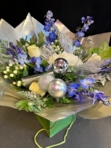 CINDY LOU BLUE HANDTIED